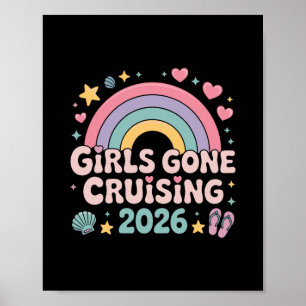 Affiche Croisière Rétro Arc-en-Ciel 2026 des Filles en Vac