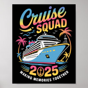 Affiche Croisière Squad 2025 Croisière familiale Correspon