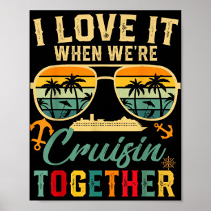 Affiche Croisière Squad 2025 Je L'Aime Quand J'Étais Crois