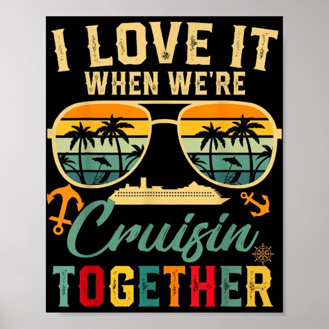 Affiche Croisière Squad 2025 Je L'Aime Quand J'Étais Crois (Devant)