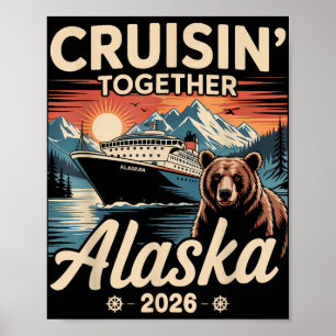 Affiche Croisin Ensemble Alaska 2026 Famille Ami Alaska