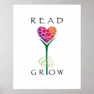 Affiche Croissance de la lecture de livres