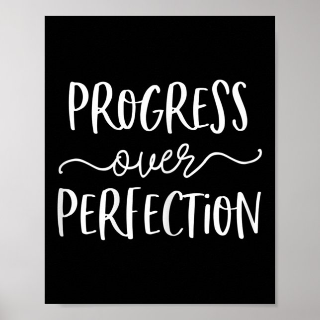 Affiche Croissance esprit enseignant chemise progrès sur p (Devant)