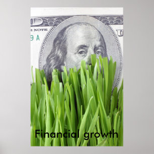 Affiche Croissance financière