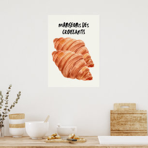 Affiche Croissants