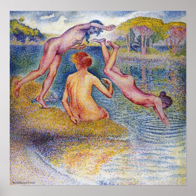 Affiche Croix - Bathers, 1902 (Devant)