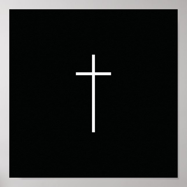 Affiche Croix blanche (Devant)