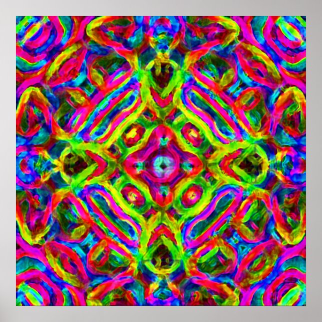 Affiche Croix celtique. (Devant)