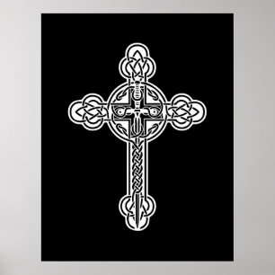 Affiche Croix celtique