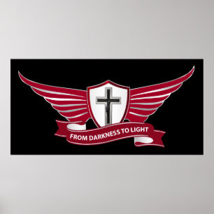 Affiche Croix chrétienne