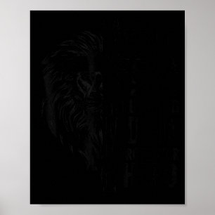 Affiche Croix Chrétienne Homme Dieu Mari Foi Design