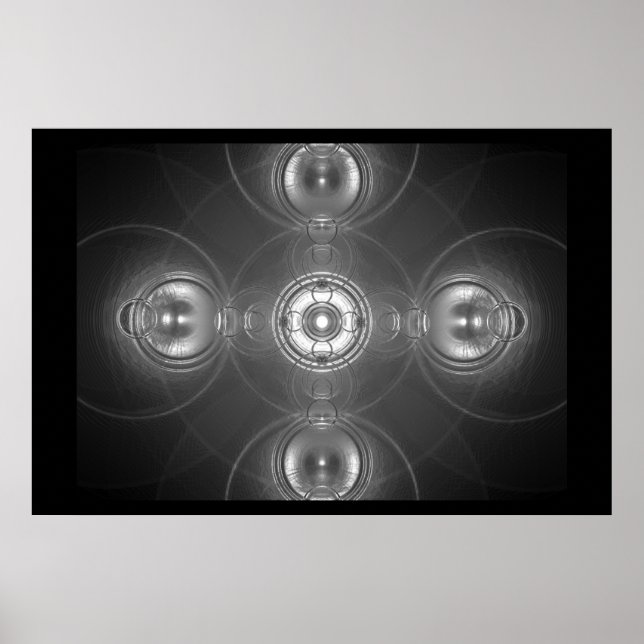 Affiche Croix Chrome (Devant)