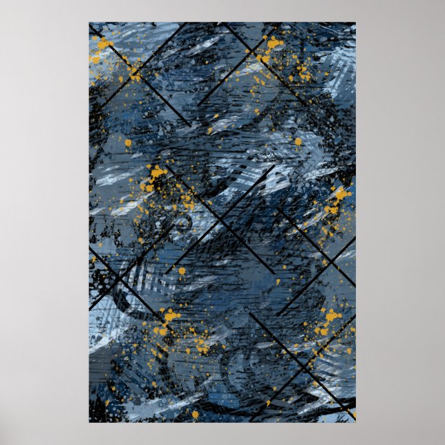 Affiche Croix de crise moderne (Devant)