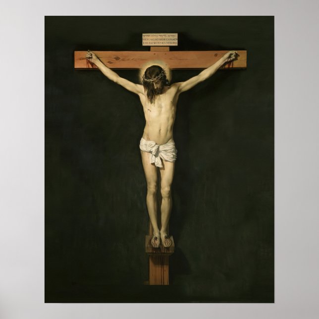 Affiche Croix de crucifixion de Jésus Crucifié Imprimer l' (Devant)
