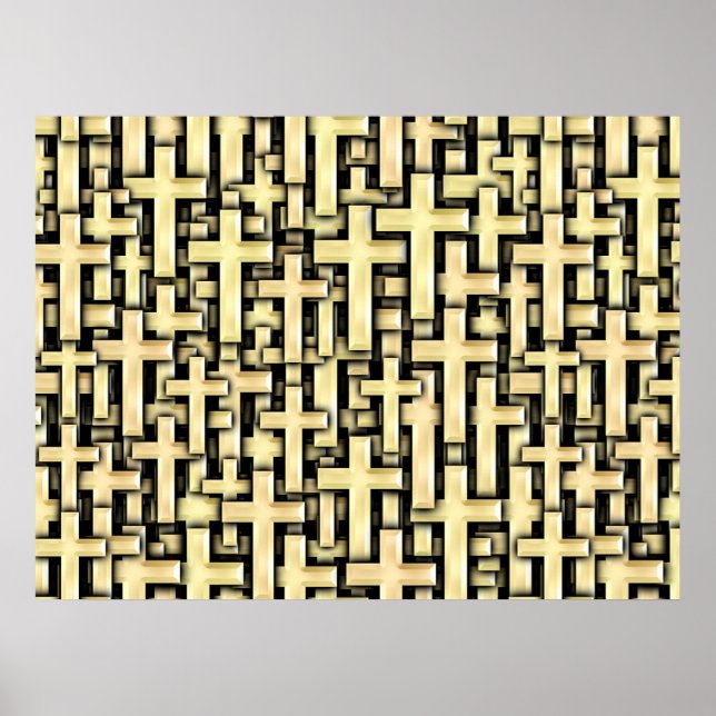 Affiche Croix d'or (Devant)