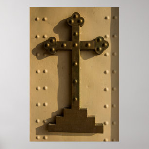 Affiche Croix religieuse chrétienne, Irak