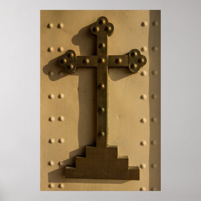 Affiche Croix religieuse chrétienne, Irak (Devant)