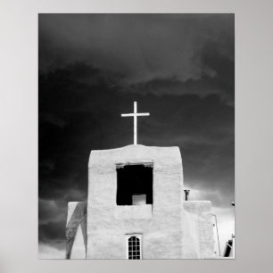 Affiche Croix sur l'église la plus ancienne, San Miguel, S