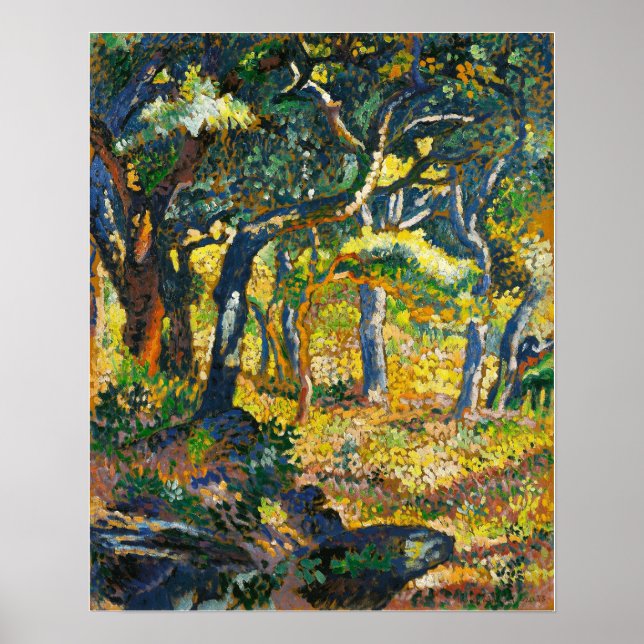 Affiche Croix - Un Défrichement En Provence (Devant)