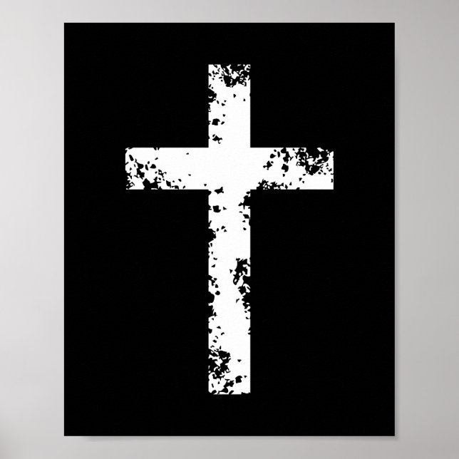 Affiche Croix vintage (Devant)