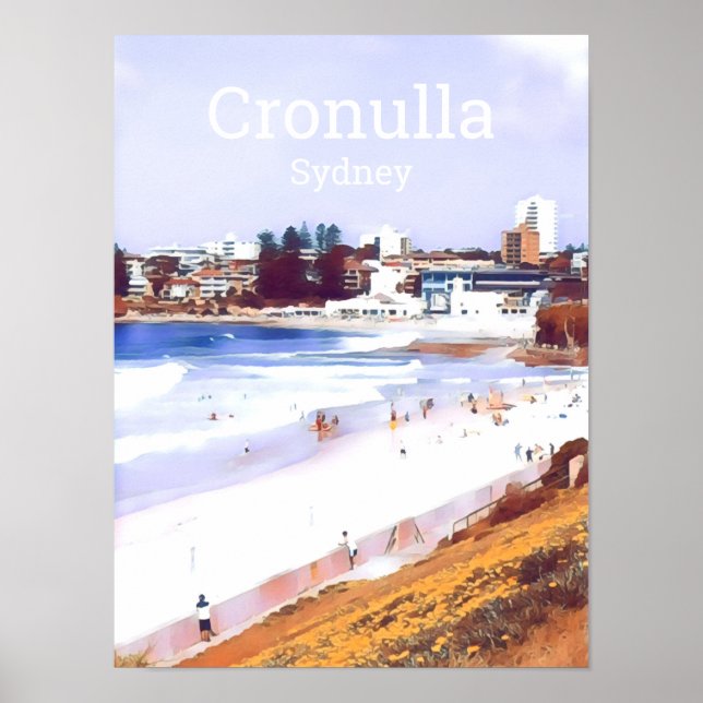 Affiche Cronulla Sydney beachside (Devant)