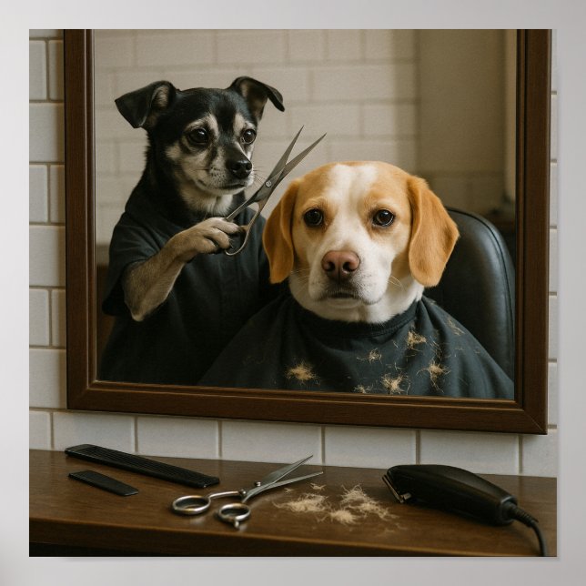 Affiche "Crop My Top" (Devant)