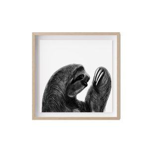 Affiche Croquis de charbon