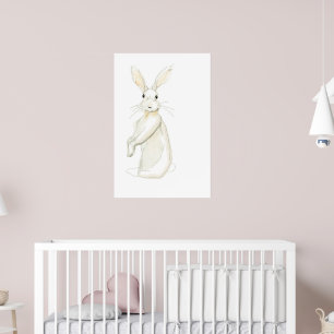 Affiche Croquis de Lapin Sauvage