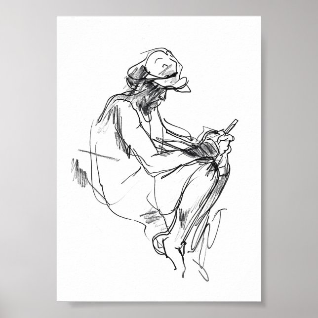 Affiche Croquis des toxicomanes Abstraits (Devant)