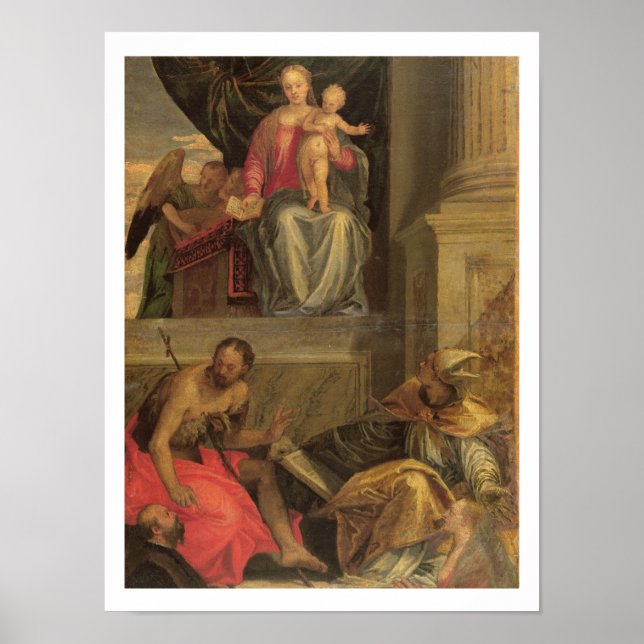 Affiche Croquis pour le Retable Bevilacqua (Devant)