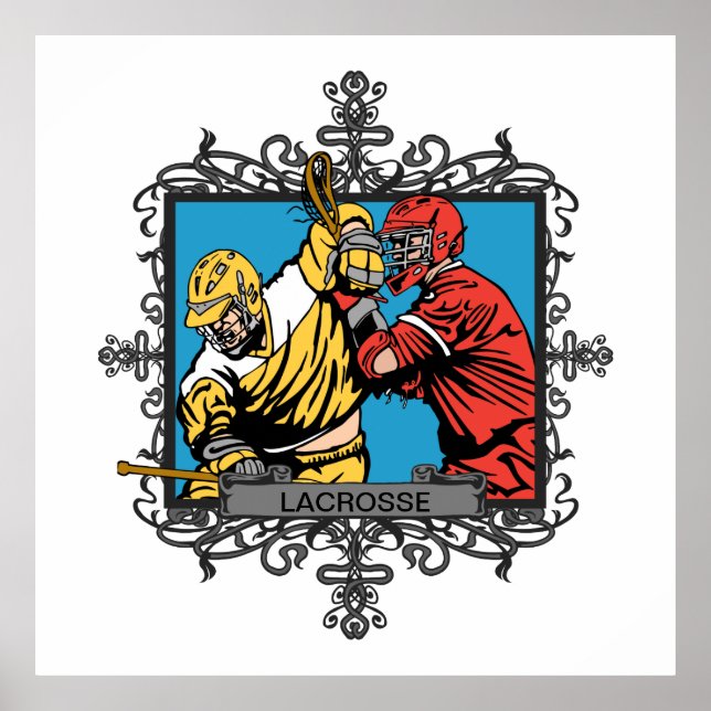 Affiche Crosse agressive (Devant)