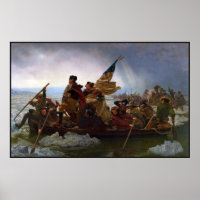 Crossing Delaware 1776 : Général George Washington