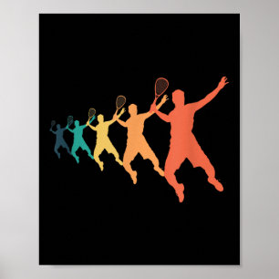 Affiche Crossminton Badminton Répétition