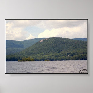 Affiche Crotale et lac Squam Photographie