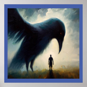 Affiche Crow animal Spirit 1