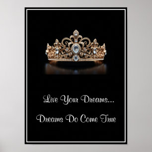 Affiche Crown Live Your Dreams