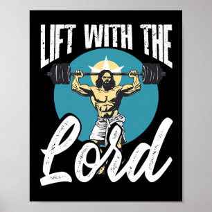 Affiche Croyances chrétiennes de l'instructeur de gym Body