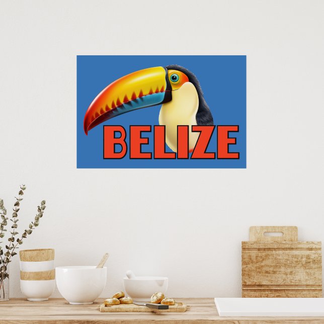 Affiche CROYER Toucan (Cuisine)