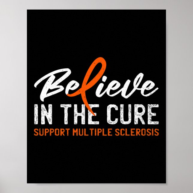 Affiche Croyez En La Cure Ms Multiple Sclerosis Awards (Devant)