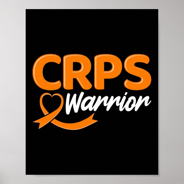 Affiche Crps Guerrier Complex Syndrome régional de douleur (Devant)