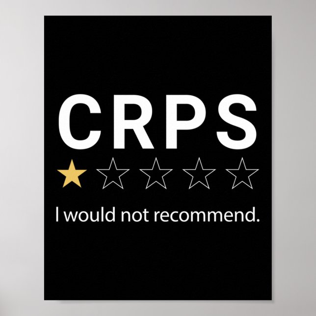 Affiche Crps Je Ne Recommanderais Pas Crps Warrior Rsd Crp (Devant)