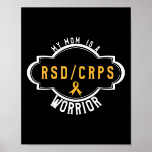 Affiche Crpsrsd Sensibilisation Orange Ribbon Tee Cadeau P