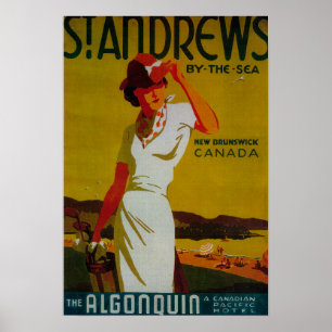 Affiche Cru PosterEurope d'algonquin de Saint Andrews