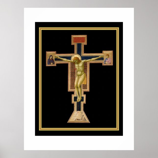Affiche Crucifix de Giotto vers 1290 - 1295 mur de sympath (Devant)