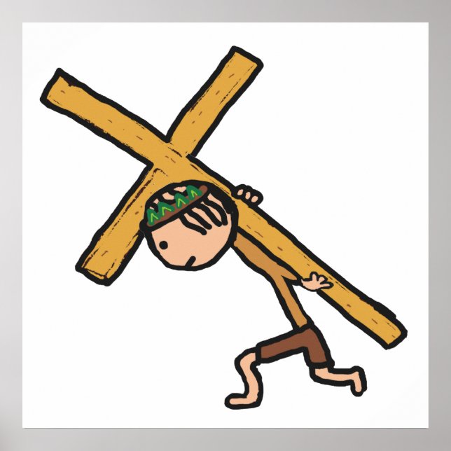 Affiche Crucifix de Pâques (Devant)