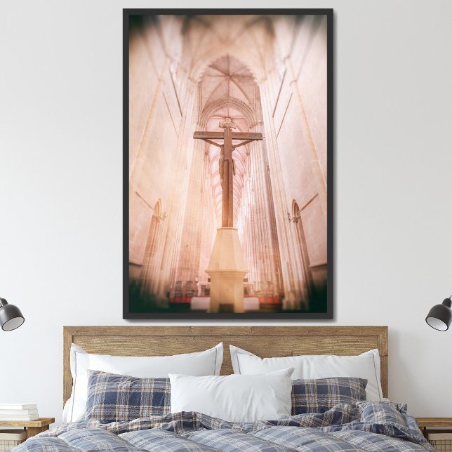 Affiche Crucifix derrière l'autel du monastère de Batalha (Créateur téléchargé)
