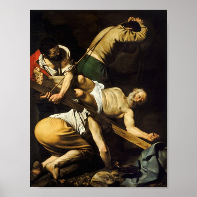 Affiche Crucifixion de Saint Pierre (Devant)