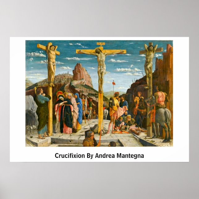 Affiche Crucifixion Par Andrea Mantegna (Devant)