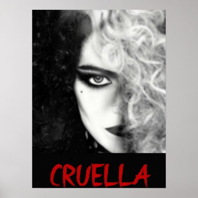AFFICHE CRUELLA DE VIL (Devant)