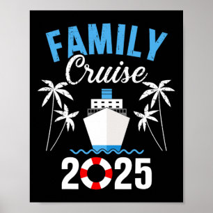 Affiche Cruise familiale 2025 Store Family Cruise 2025 Uni
